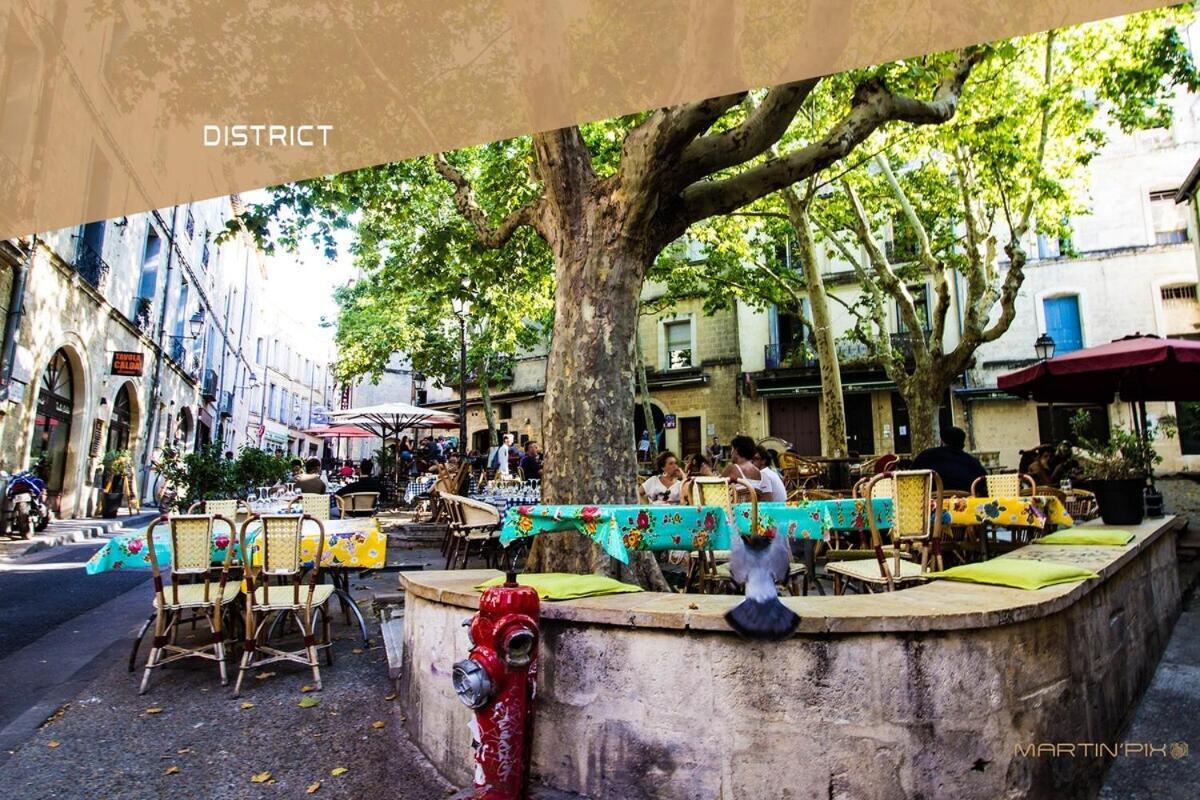 L'Amoureux - Terrasse Et Climatisation Coeur De Ville 蒙彼利埃 外观 照片